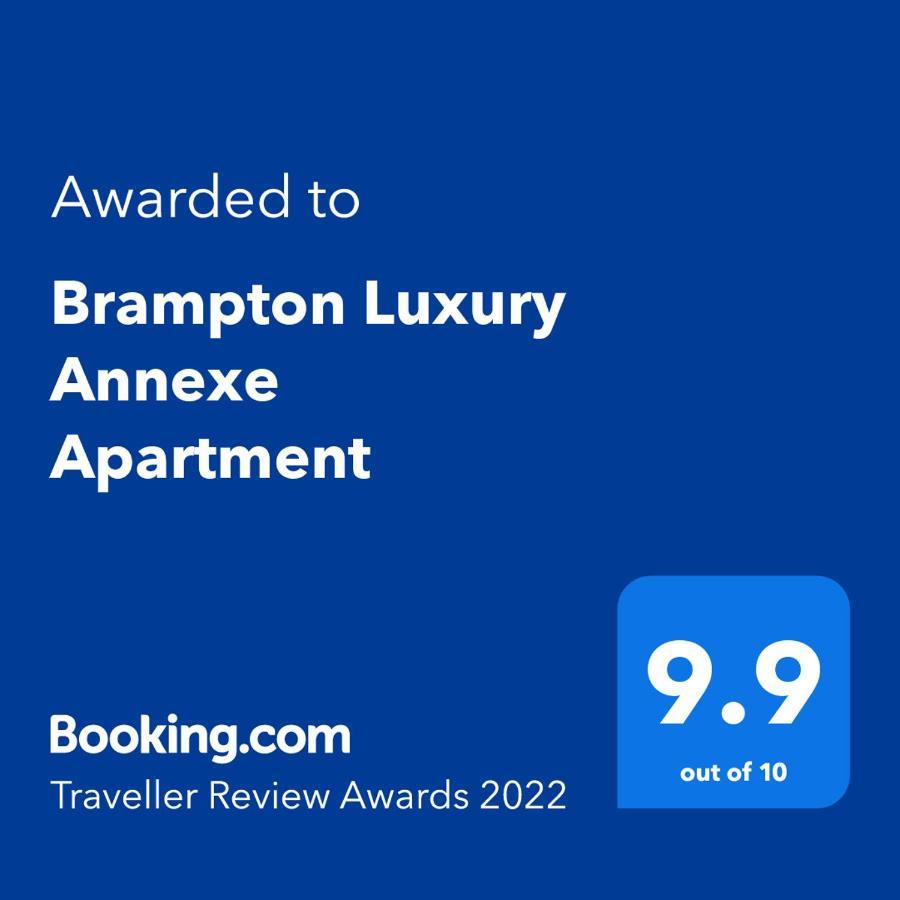 Brampton Luxury Annexe Apartment Гантінгдон Екстер'єр фото